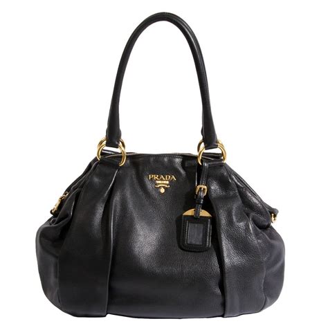 classic black purse prada|prada purses black prices.